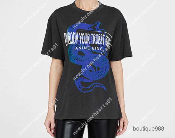 anine bing 23ss women designer t shirt letter printing summer cotton fashion short-sleeved tees, White
anine bing 23ss women designer t shirt letter printing summer cotton fashion short-sleeved tees, White