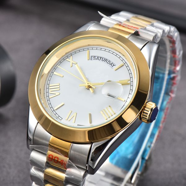 watch quartz mens watches 42mm silver wristband waterproof all stainless steel wristband fashion designer wristwatch ro8, Slivery;brown
watch quartz mens watches 42mm silver wristband waterproof all stainless steel wristband fashion designer wristwatch ro8, Slivery;brown