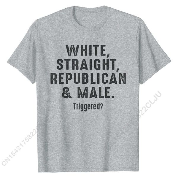 men's polos white straight republican male triggered pro conservative t-shirt tees fitted comfortable cotton men t shirt customized 23, White;black
men's polos white straight republican male triggered pro conservative t-shirt tees fitted comfortable cotton men t shirt customized 23, White;black