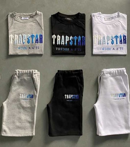 men's trapstar t shirt set letter embroidered tracksuit short sleeve plush shortsmotion current20355, Gray
men's trapstar t shirt set letter embroidered tracksuit short sleeve plush shortsmotion current20355, Gray
