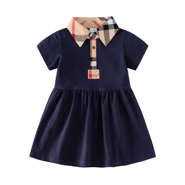 Summer Baby Girls Dress Plaid Children Clothes Lapel Shirt Fashion Princess Dress 1-6Y, Green
Summer Baby Girls Dress Plaid Children Clothes Lapel Shirt Fashion Princess Dress 1-6Y, Green