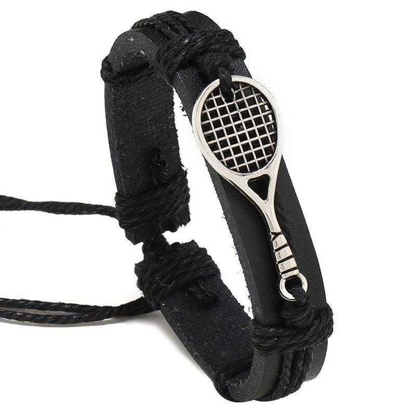accessories simple handmade braided tennis racket leather bracelet personality black men carrying strap, Golden;silver
accessories simple handmade braided tennis racket leather bracelet personality black men carrying strap, Golden;silver
