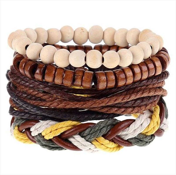 set bracelet combination woven hand strap multi layer leather pass, Golden;silver
set bracelet combination woven hand strap multi layer leather pass, Golden;silver