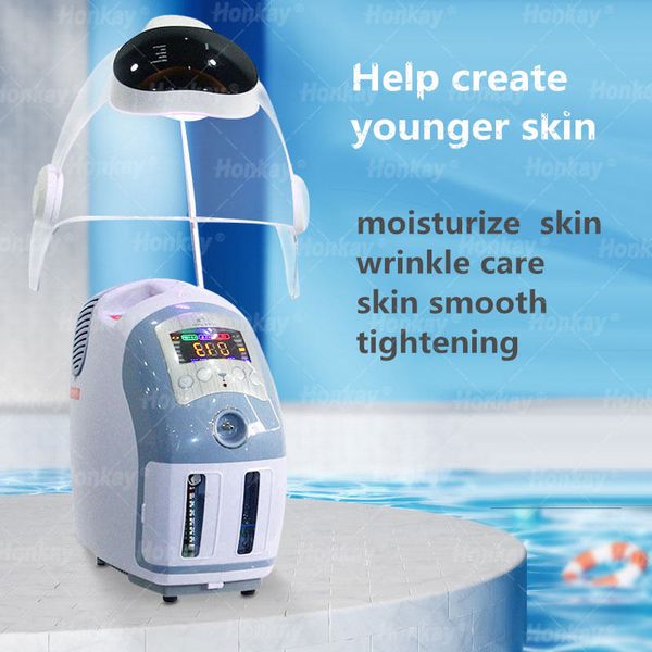 hyperbaric spray oxgen facial machine 7 colors pdt led mask light therapy oxygen skin moisturizing rejuvenation device oxygen facial dome ma, Black;white
hyperbaric spray oxgen facial machine 7 colors pdt led mask light therapy oxygen skin moisturizing rejuvenation device oxygen facial dome ma, Black;white