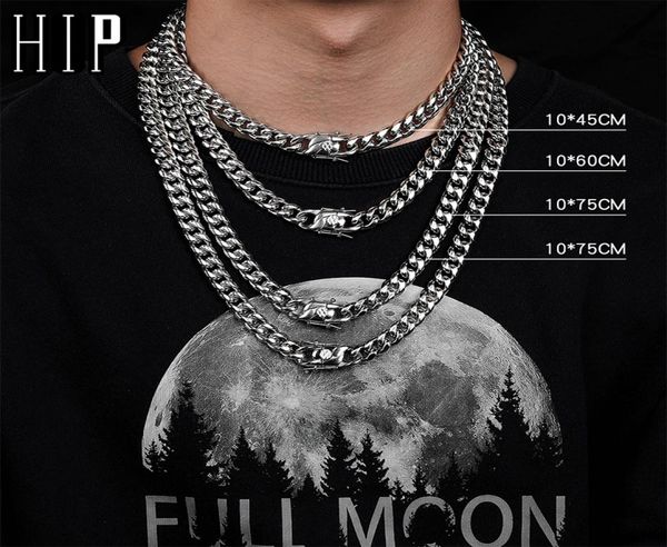 hip hop stainless steel cuban link chain sliver color necklace fashion jewelry charm for men jewelry gift6383235, Silver
hip hop stainless steel cuban link chain sliver color necklace fashion jewelry charm for men jewelry gift6383235, Silver