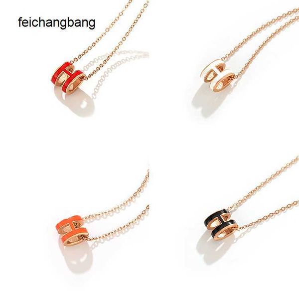casual h ermes designer necklace tiktok online live broadcast h letter enamel drops pendant titanium steel rose gold plated short collar cha, Black
casual h ermes designer necklace tiktok online live broadcast h letter enamel drops pendant titanium steel rose gold plated short collar cha, Black