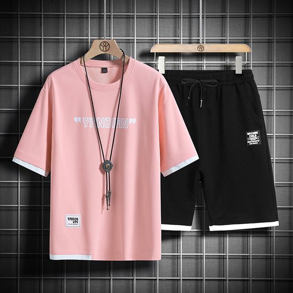 men's tracksuits summer men's set streetwear casual printed tracksuit mens two pieces set fashion short sleeve men t-shirtshorts s, Gray
men's tracksuits summer men's set streetwear casual printed tracksuit mens two pieces set fashion short sleeve men t-shirtshorts s, Gray