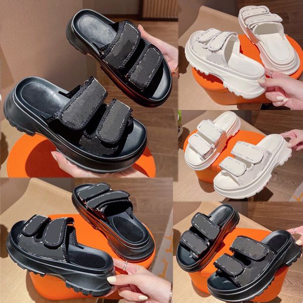 2023s new platform sandals womens brand sandals slippers upper with brand logo letter printing sandalias ins summer elegant classic holiday, Black
2023s new platform sandals womens brand sandals slippers upper with brand logo letter printing sandalias ins summer elegant classic holiday, Black
