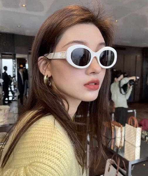 frames 2022 new women's sunshade oval sunglasses ins korean fashion concave shape-, White;black
frames 2022 new women's sunshade oval sunglasses ins korean fashion concave shape-, White;black