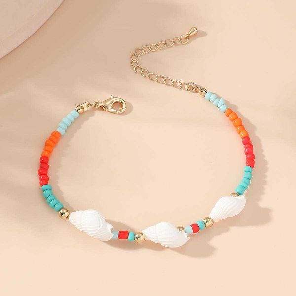 ornament colorful bead conch bracelet summer beach shell simple hand jewelry, Golden;silver
ornament colorful bead conch bracelet summer beach shell simple hand jewelry, Golden;silver