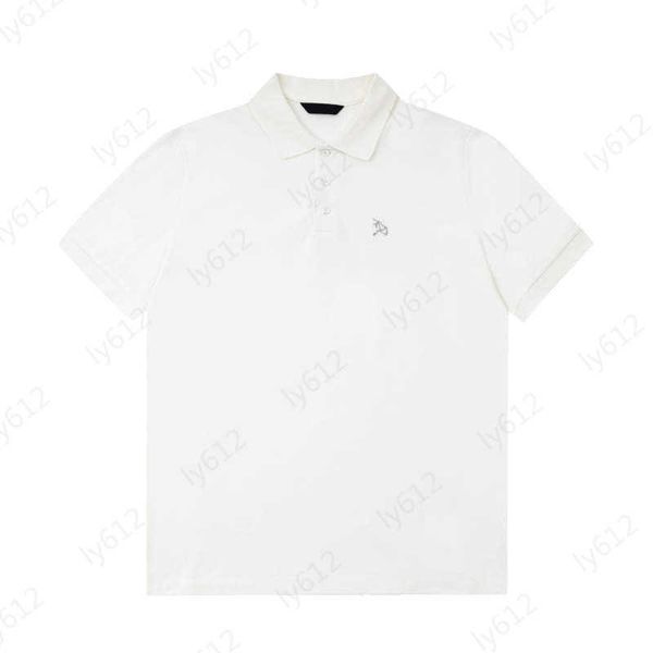 designer white mens shirts classic fashion luxury silver silk embroidery logo printed polo collar pure cotton short sleeves male blouse, White;black
designer white mens shirts classic fashion luxury silver silk embroidery logo printed polo collar pure cotton short sleeves male blouse, White;black