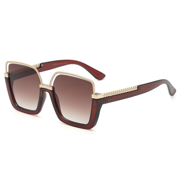 fashion rimless square sunglasses for women vintage alloy gradient black brown sun glasses female brand elegant shades, White;black
fashion rimless square sunglasses for women vintage alloy gradient black brown sun glasses female brand elegant shades, White;black
