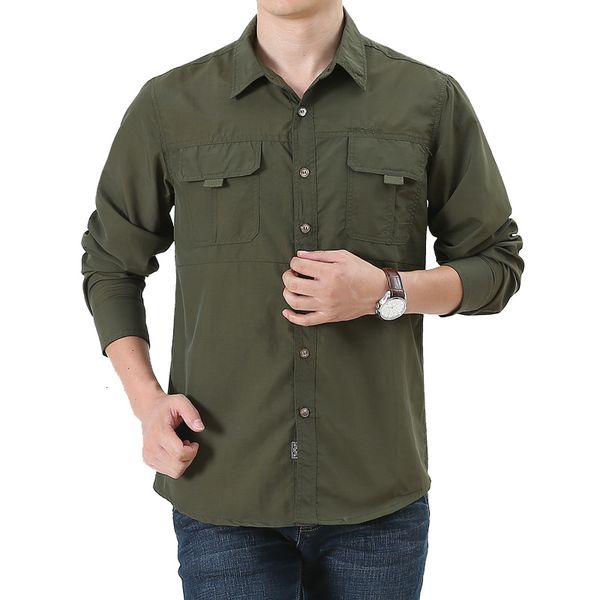 men's casual shirts autumn mens cargo shirt military polyester long sleeve army camisa masculina outdoor tactical clothes oversize men, White;black
men's casual shirts autumn mens cargo shirt military polyester long sleeve army camisa masculina outdoor tactical clothes oversize men, White;black