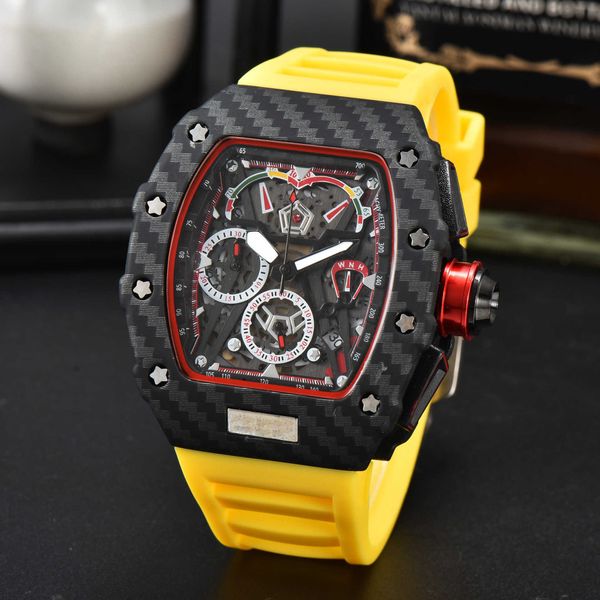 professional super mechanical chronograph wrist watches rm50-03 new hollow men's personalized waterproof glow designer amazing high qua, Slivery;brown
professional super mechanical chronograph wrist watches rm50-03 new hollow men's personalized waterproof glow designer amazing high qua, Slivery;brown