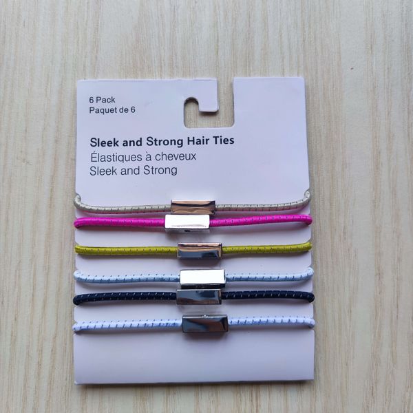 nwt sleek ang strong hair ties women's gym headband fi girl sports hair rope reflective yoga hair rope a set of six
nwt sleek ang strong hair ties women's gym headband fi girl sports hair rope reflective yoga hair rope a set of six