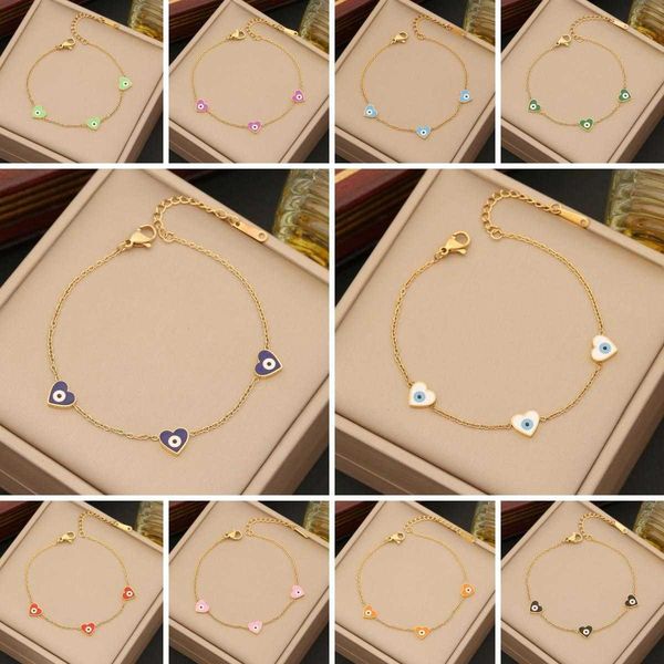 accessories drop oil eye bracelet fashion love elegant stainless steel jewelry, Golden;silver
accessories drop oil eye bracelet fashion love elegant stainless steel jewelry, Golden;silver