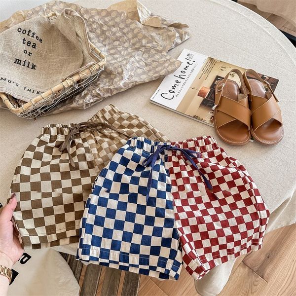 shorts children summer thin patchwork baby girls loose boutique pants for boys fashion plaid cotton tousers 230510, Black
shorts children summer thin patchwork baby girls loose boutique pants for boys fashion plaid cotton tousers 230510, Black