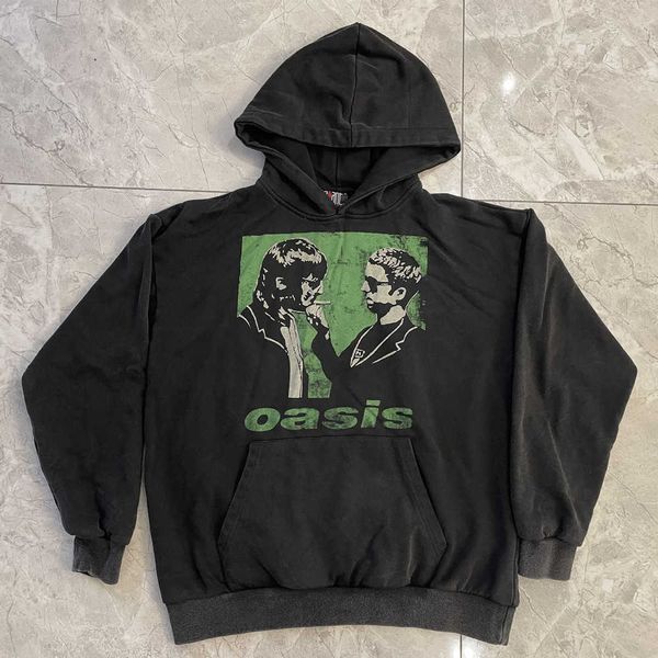 oasis band hoodie rock vintage worn sweater loose feng shui wash tide{category}, Black
oasis band hoodie rock vintage worn sweater loose feng shui wash tide{category}, Black