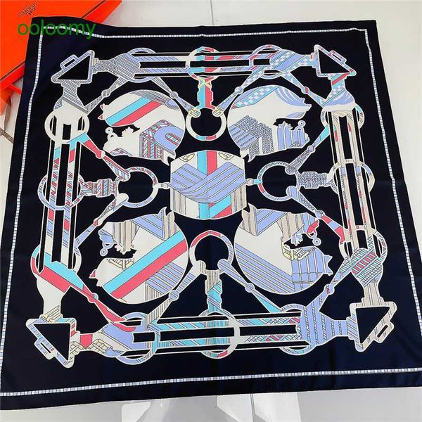 hemres designer scarves new handmade curled women's 90cm twill silk square decorative metal belt printed scarf shawl, Blue;gray
hemres designer scarves new handmade curled women's 90cm twill silk square decorative metal belt printed scarf shawl, Blue;gray