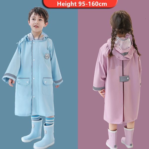 rain gear 95-160cm waterproof rain coat cover for children raincoat poncho jacket child hiking rainwear chubasqueros 230511, Red;brown
rain gear 95-160cm waterproof rain coat cover for children raincoat poncho jacket child hiking rainwear chubasqueros 230511, Red;brown