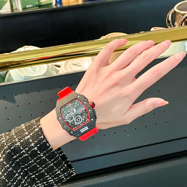 super mechanical chronograph wrist watches rm50-03 ins fashion trend for multi-functional design couples new designer amazing 1p, Slivery;brown
super mechanical chronograph wrist watches rm50-03 ins fashion trend for multi-functional design couples new designer amazing 1p, Slivery;brown