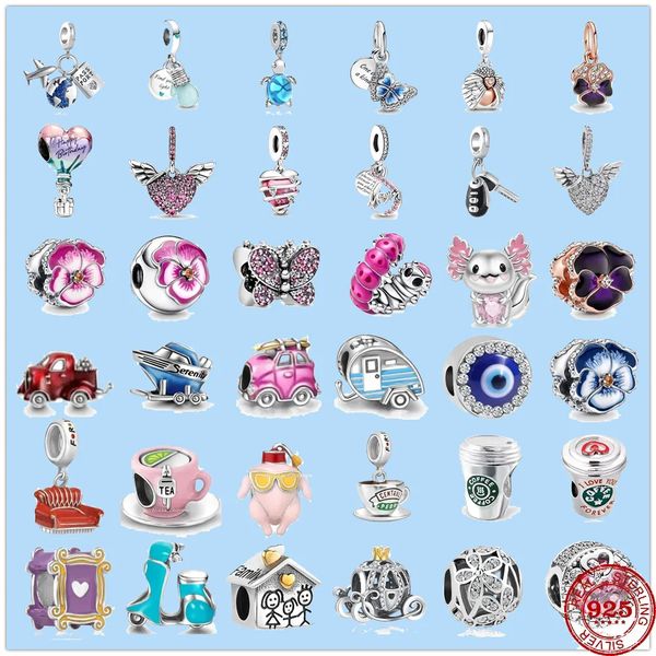 925 sterling silver charms for pandora jewelry beads infinity hearts & stars flower pendant butterfly diy fine, Black
925 sterling silver charms for pandora jewelry beads infinity hearts & stars flower pendant butterfly diy fine, Black