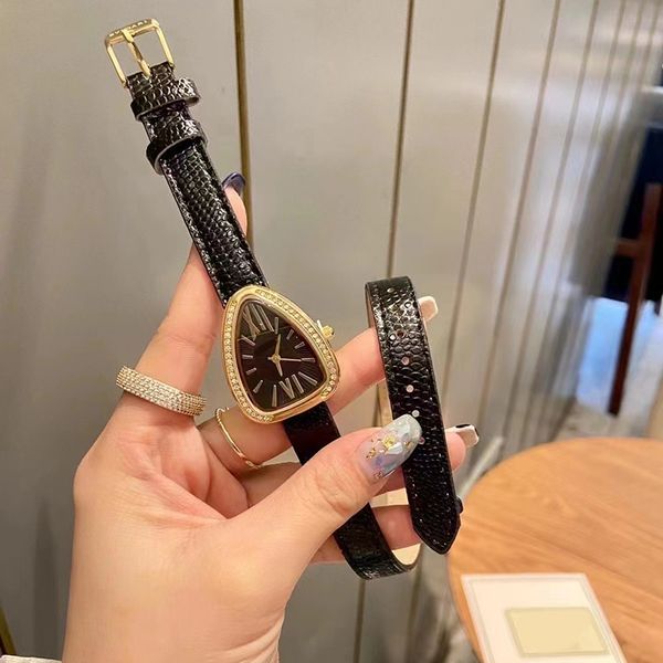 brand watches women girl crystal snake head style leather strap quartz wrist watch b14, Slivery;golden
brand watches women girl crystal snake head style leather strap quartz wrist watch b14, Slivery;golden