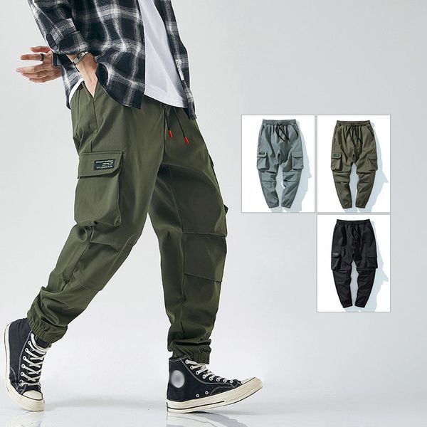 godlikeu mens spring cargo pants casual joggers green male casual harem trousers, Black
godlikeu mens spring cargo pants casual joggers green male casual harem trousers, Black