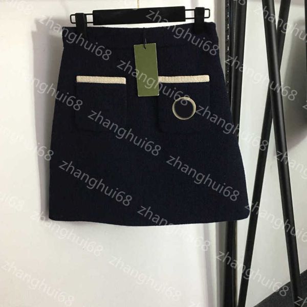 23ss mini skirt womens designer clothing designer skirts gg embroidery pocket tweed high-waisted short half skirt women clothes a1, Black
23ss mini skirt womens designer clothing designer skirts gg embroidery pocket tweed high-waisted short half skirt women clothes a1, Black
