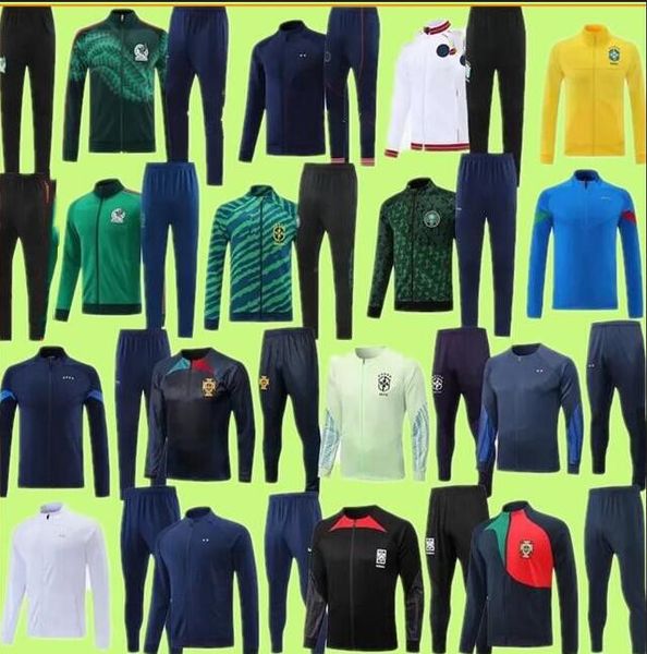 2022 englands portugal nigeria mexico soccer sets football psgs tracksuits soccer training suit national team 23 23 jacket sportswear with p, Black
2022 englands portugal nigeria mexico soccer sets football psgs tracksuits soccer training suit national team 23 23 jacket sportswear with p, Black