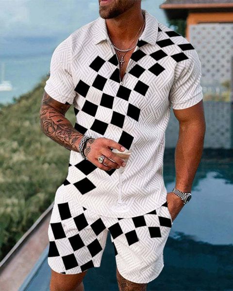 men's tracksuits men's tracksuit casual summer short sleeve polo shirtshorts suit 2 piece set oversized male clothing streetwear c, Gray
men's tracksuits men's tracksuit casual summer short sleeve polo shirtshorts suit 2 piece set oversized male clothing streetwear c, Gray