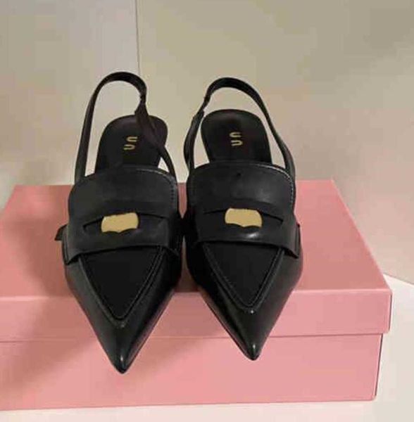 designer new 23ss dress shoes miu coin heel sandals women catwalk style baotou shallow mouth french single shoes womens heels, Black
designer new 23ss dress shoes miu coin heel sandals women catwalk style baotou shallow mouth french single shoes womens heels, Black