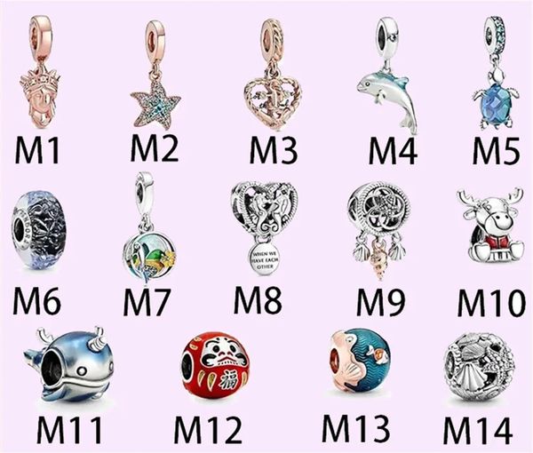 925 silver beads charms fit pandora charm bracelet charms ocean new twinkle dolphin turtle charm beads love heart blue crysta, Black
925 silver beads charms fit pandora charm bracelet charms ocean new twinkle dolphin turtle charm beads love heart blue crysta, Black