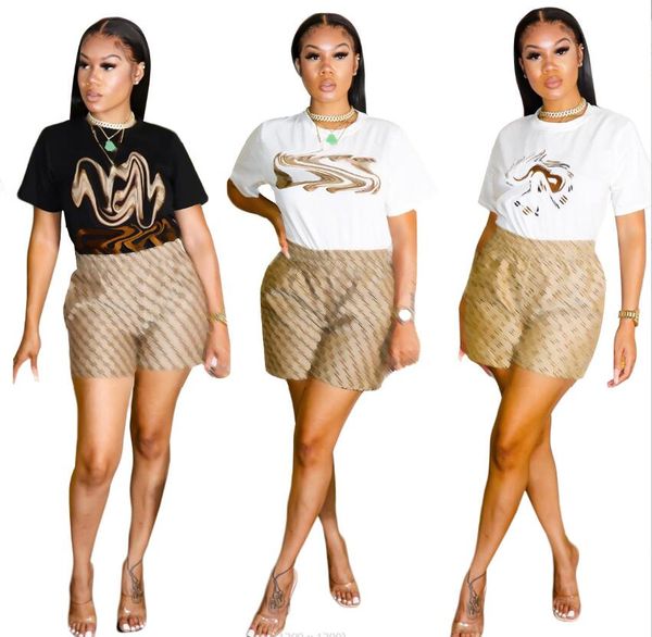 women's tracksuits 2023 summer new printed short sleeve shorts women's set designer brand women's two piece set, Gray
women's tracksuits 2023 summer new printed short sleeve shorts women's set designer brand women's two piece set, Gray