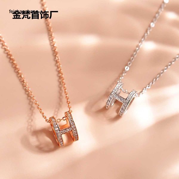 casual h ermes designer necklace h letter women s diamond set zircon small design pendant fashion net red collar chain jewelry, Black
casual h ermes designer necklace h letter women s diamond set zircon small design pendant fashion net red collar chain jewelry, Black