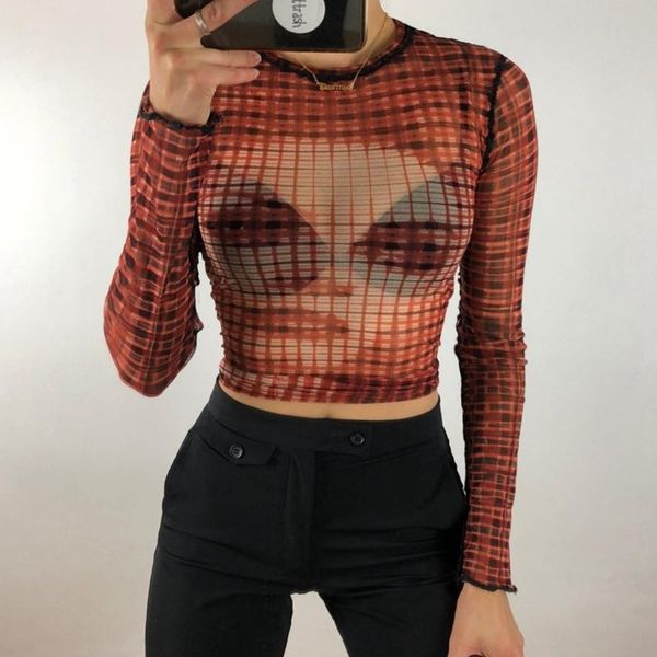 t-shirt y2k vintage mesh sheer tshirt women gothic see through long sleeve slim fit crop harajuku 90s streetwear egirl clothes, White
t-shirt y2k vintage mesh sheer tshirt women gothic see through long sleeve slim fit crop harajuku 90s streetwear egirl clothes, White