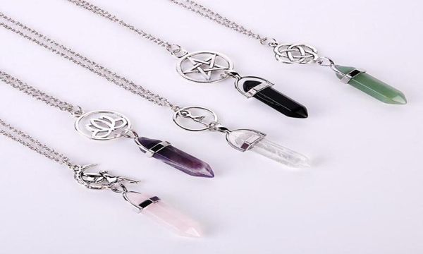 fashion starlotus hexagonal prism necklaces gemstone rock natural crystal quartz healing point chakra stone long charms women nec2793230, Silver
fashion starlotus hexagonal prism necklaces gemstone rock natural crystal quartz healing point chakra stone long charms women nec2793230, Silver