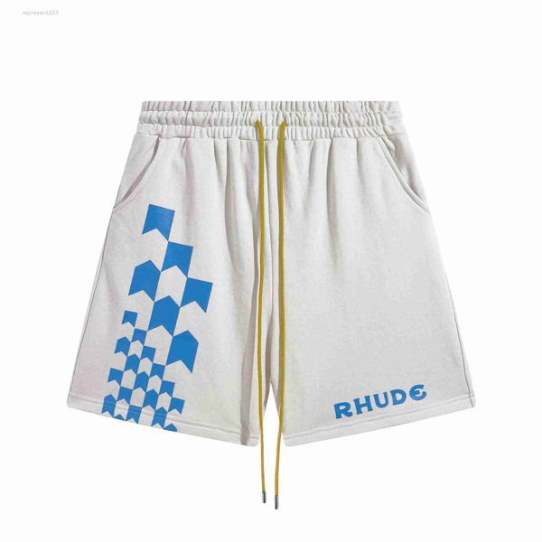 rhude shorts spring/summer new checkerboard letter printing men's and casual sports 5/4 shorts m5j7, White;black
rhude shorts spring/summer new checkerboard letter printing men's and casual sports 5/4 shorts m5j7, White;black