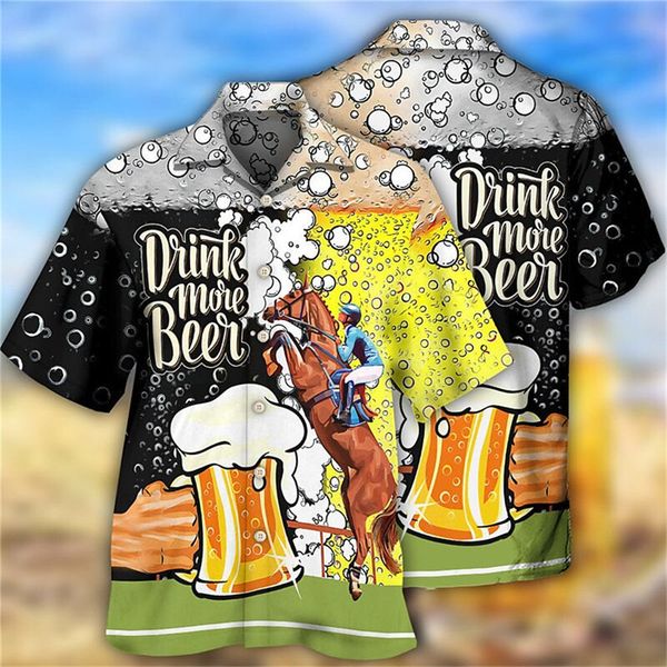 men's casual shirts hawaiian shirt 3d print beer short-sleeved cuban shirt beach wear tshirt party vintage style for men women men', White;black
men's casual shirts hawaiian shirt 3d print beer short-sleeved cuban shirt beach wear tshirt party vintage style for men women men', White;black