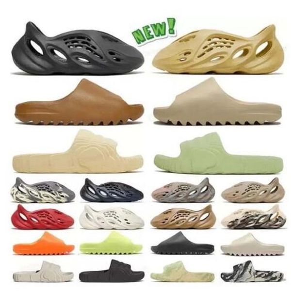 eur36-46 slippers foam runners designer slide for women shoes flip flops orange desert bone brown sandals blue onyx glow green men woman, Black
eur36-46 slippers foam runners designer slide for women shoes flip flops orange desert bone brown sandals blue onyx glow green men woman, Black