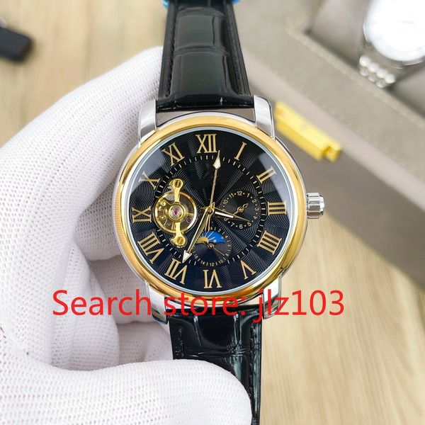 lls men's mechanical watch, automatic mechanical movement, tourbillon watch, size: surface diameter 42mm, sapphire mirror,uu
lls men's mechanical watch, automatic mechanical movement, tourbillon watch, size: surface diameter 42mm, sapphire mirror,uu