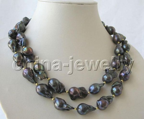 buy pearl jewelry stunning 88cm 25mm natural black reborn keshi baroque pearls necklace7085424, Silver
buy pearl jewelry stunning 88cm 25mm natural black reborn keshi baroque pearls necklace7085424, Silver