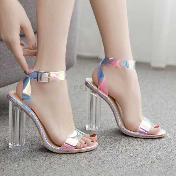 sandals transparent high heels women shoes fashion pvc clear pumps ladies casual buckle strap strippers summer sandals 230417, Black
sandals transparent high heels women shoes fashion pvc clear pumps ladies casual buckle strap strippers summer sandals 230417, Black