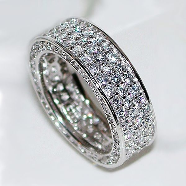 2023 sell wedding rings jewelry sterling sier fill full pave white 5a cubic zircon cz diamond handmade party women engagement, Slivery;golden
2023 sell wedding rings jewelry sterling sier fill full pave white 5a cubic zircon cz diamond handmade party women engagement, Slivery;golden