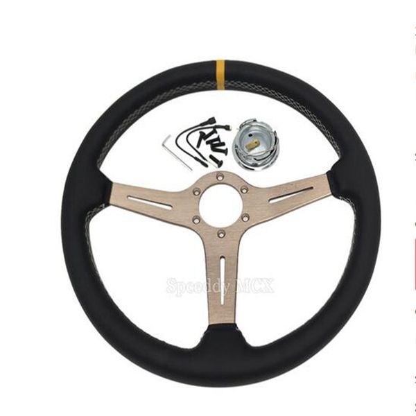 370mm-380mm classic steering wheel car sport universal 15 inch genesis coupe racing steering wheel with with nd horn button
370mm-380mm classic steering wheel car sport universal 15 inch genesis coupe racing steering wheel with with nd horn button