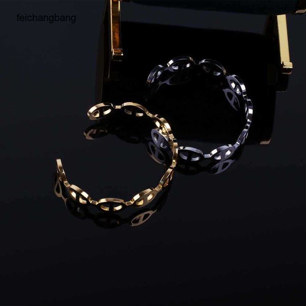 factory outlet h ermes designer bracelets pig nose fashion friend handicraft for women in south korea titanium steel temperament network red, Black
factory outlet h ermes designer bracelets pig nose fashion friend handicraft for women in south korea titanium steel temperament network red, Black