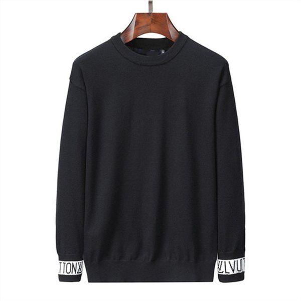 european autumn and winter male designer crewneck sweater geometric letters long-sleeved business casual trend light luxury warm sweater siz, White;black
european autumn and winter male designer crewneck sweater geometric letters long-sleeved business casual trend light luxury warm sweater siz, White;black
