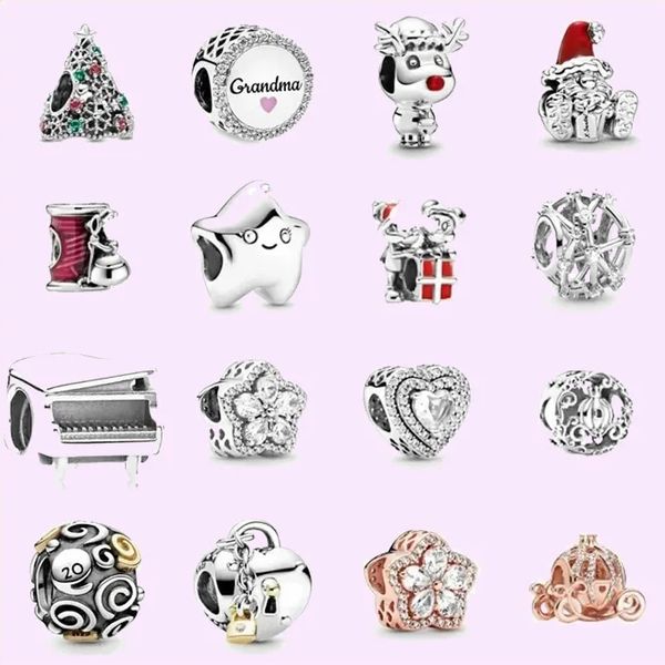 925 silver beads charms fit pandora charm christmas love heart bead blue turquoise slide bracelets, Black
925 silver beads charms fit pandora charm christmas love heart bead blue turquoise slide bracelets, Black