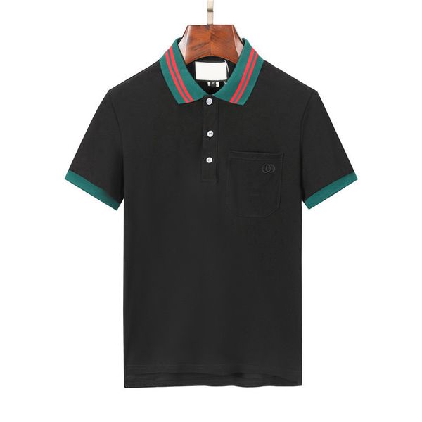 plus 3xl size multi embroidery polo shirts man fashion design ribbed sleeves split hem stretch polos male, White;black
plus 3xl size multi embroidery polo shirts man fashion design ribbed sleeves split hem stretch polos male, White;black