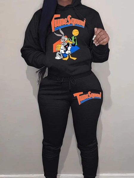 pants lw cartoon letter print tracksuit set long sleeve hoodie+drawstring trousers women two pieces matching suits, White
pants lw cartoon letter print tracksuit set long sleeve hoodie+drawstring trousers women two pieces matching suits, White